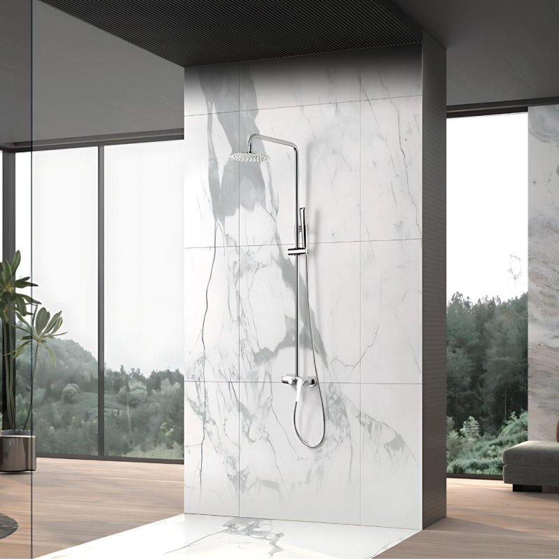 Delos Single-Handle Shower Bar