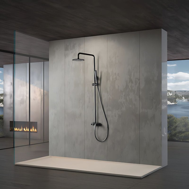 Delos Single-Handle Shower Bar