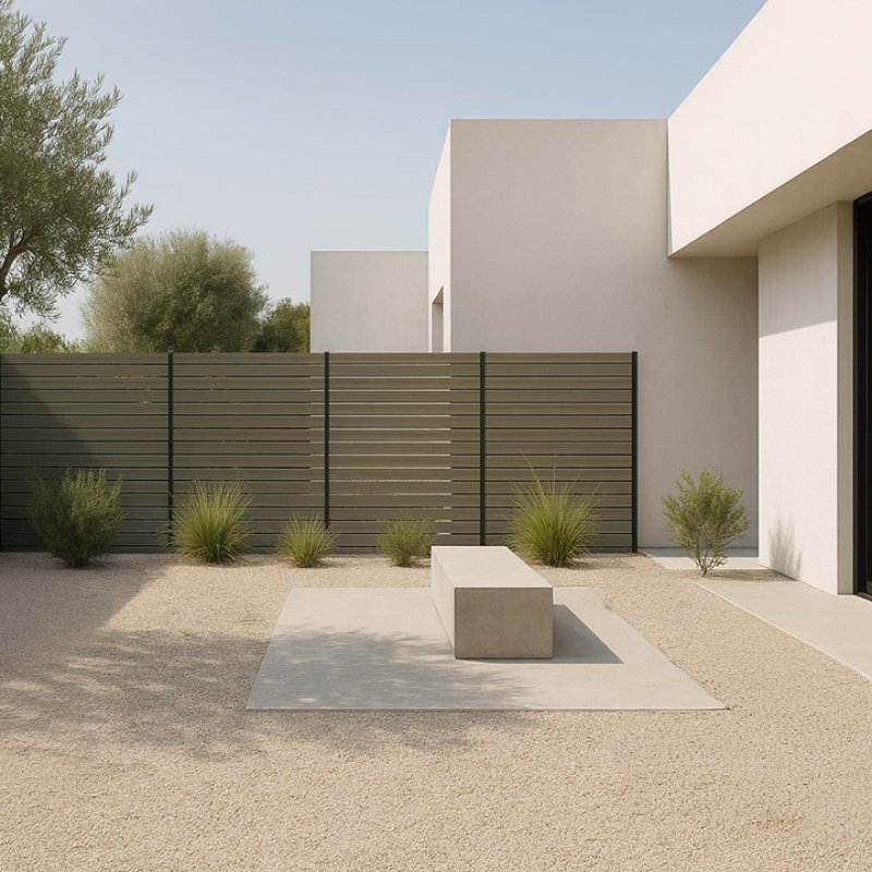 WPC outdoor fencing boards 