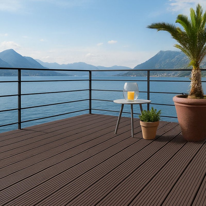 WPC outdoor decking boards