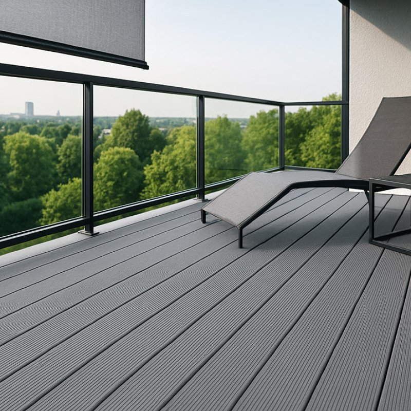 WPC outdoor decking boards