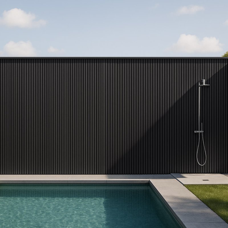 WPC Wall Panel with 3D Slats