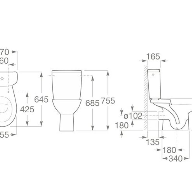 CLOSE-COUPLED WC  ADELE